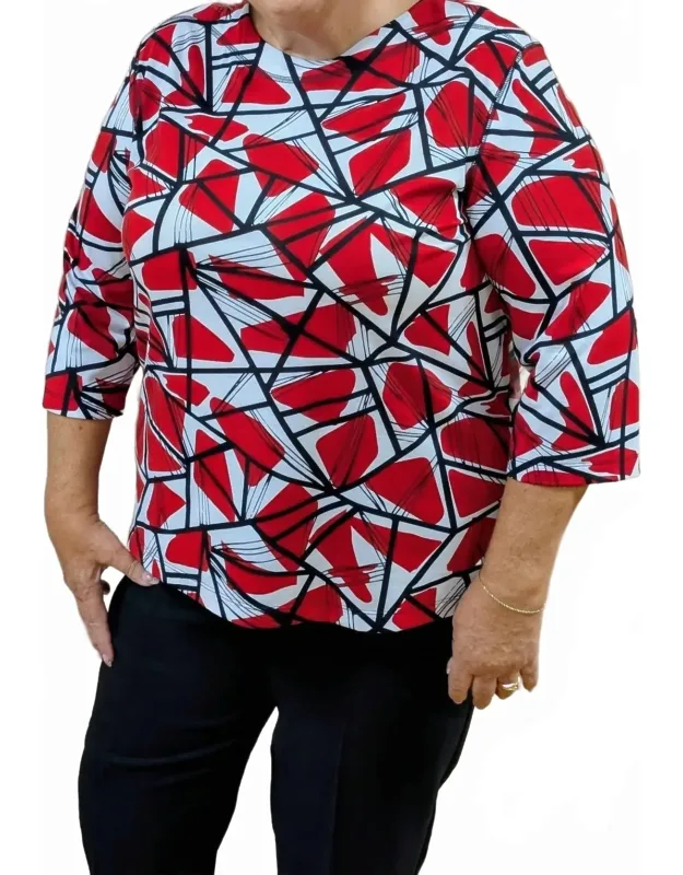 Three Quarter Sleeve Tango Top