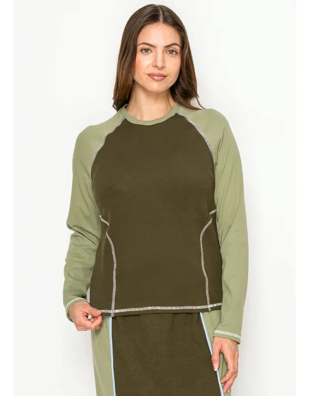 Two-tone Cotton T-shirt