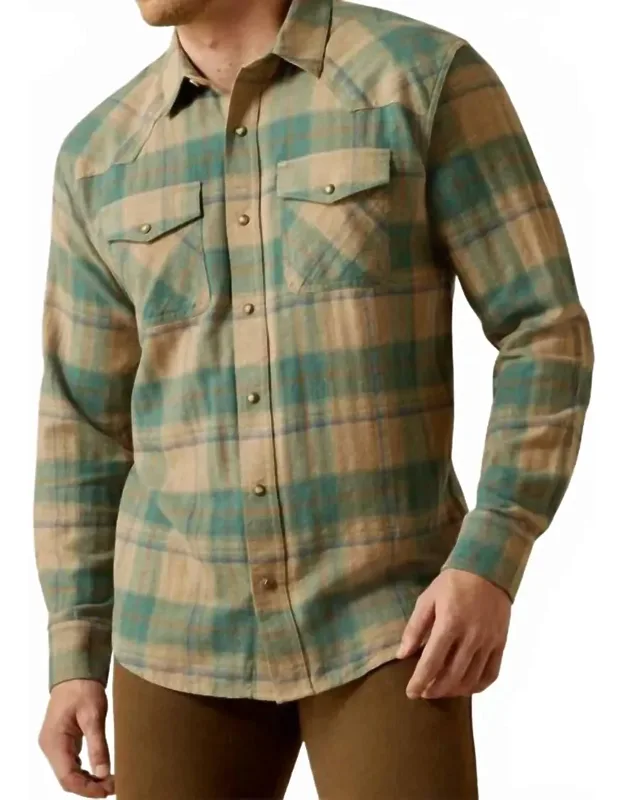 Retro Fit Snap Front Shirt