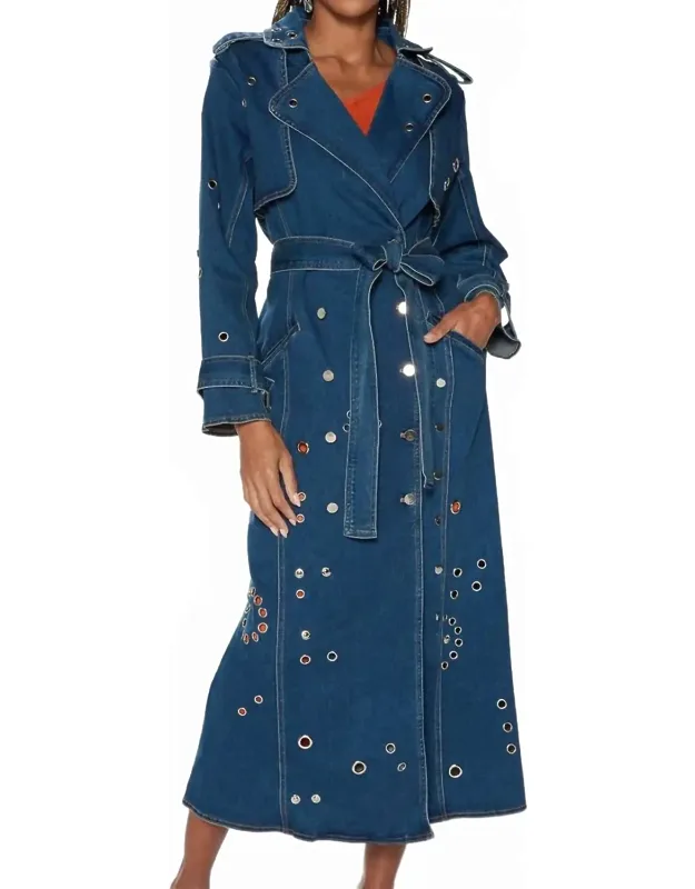 Denim Dress Coat
