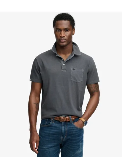 Classic Cotton Linen Polo Shirt