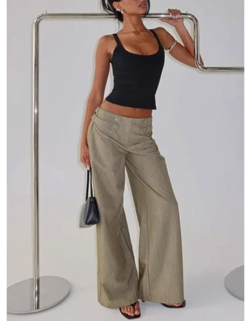 Tailored Buckle Pants
