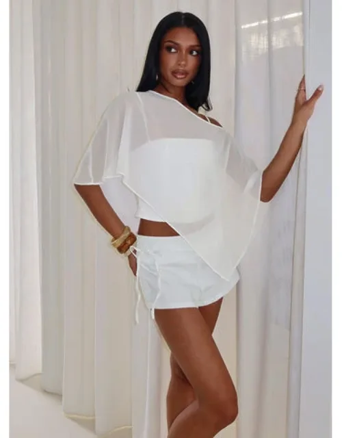Chiffon Poncho Top