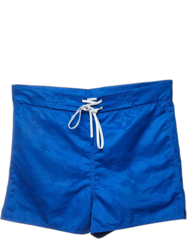 Monogram Synthetic Swim Shorts