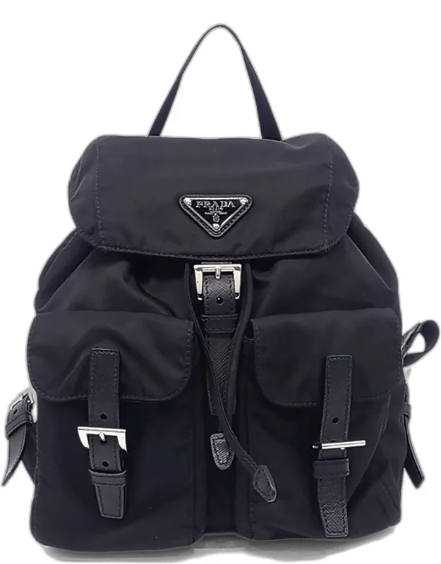 Re-nylon Two Pocket Backpack