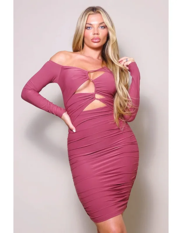 Cutout Mini Dress