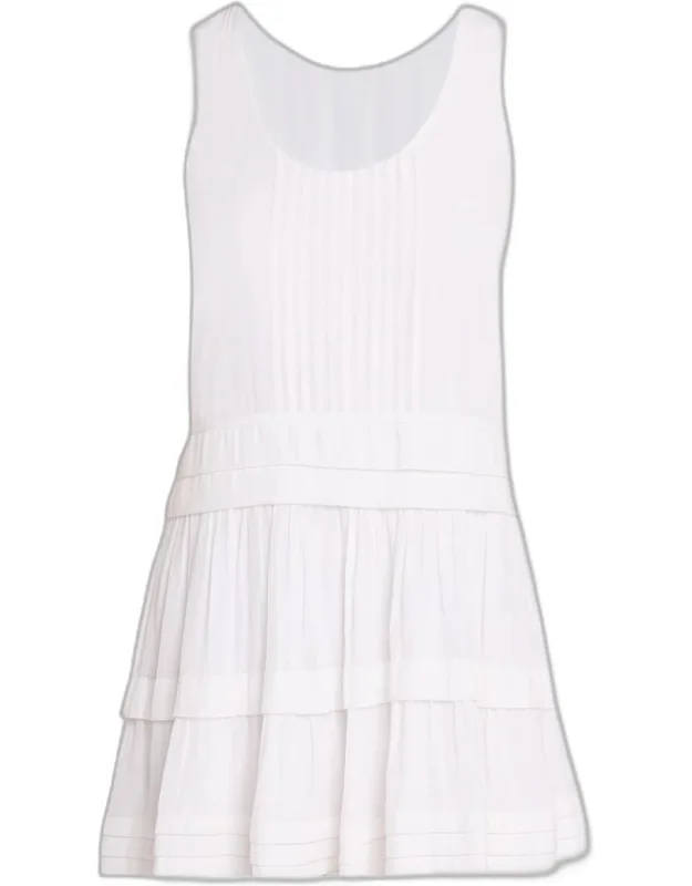 Drop-waist Mini Dress