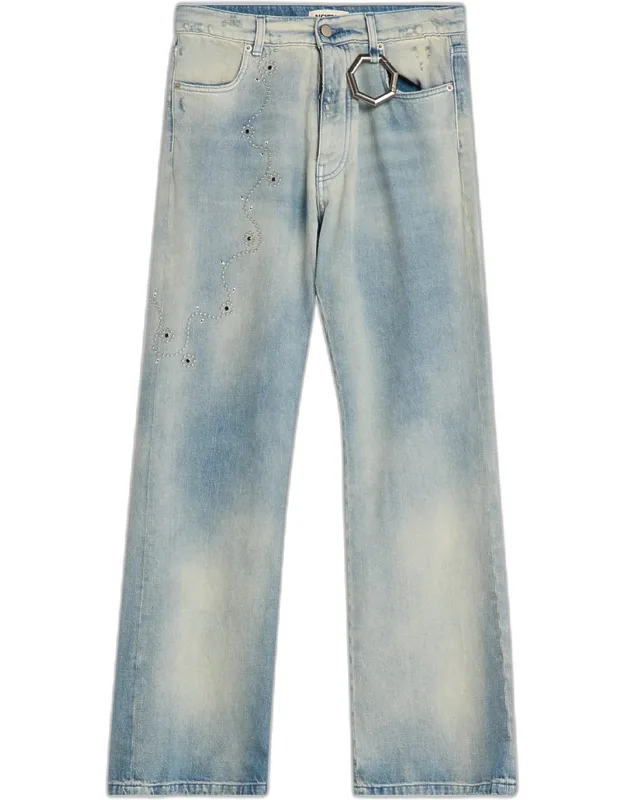 Studio Embellished Bootcut Jeans