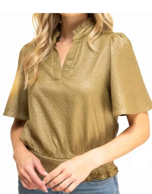 Smocked Top