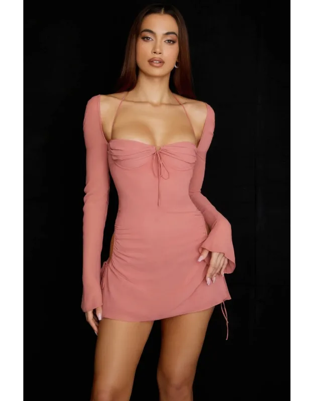 Peek Hole Mini Dress