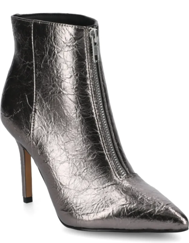 Mayra Zipper Detail Dress Booties