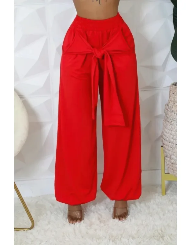 High-waisted Stretch Pants