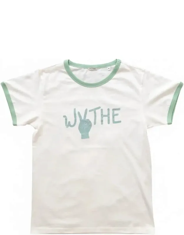 Peace Ringer Printed Tee