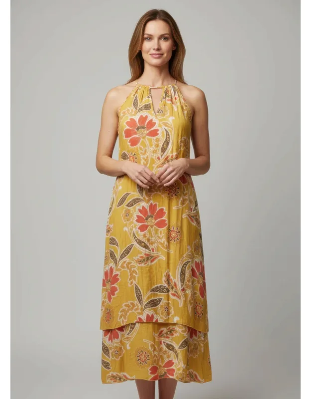 Floral Sleeveless Dress
