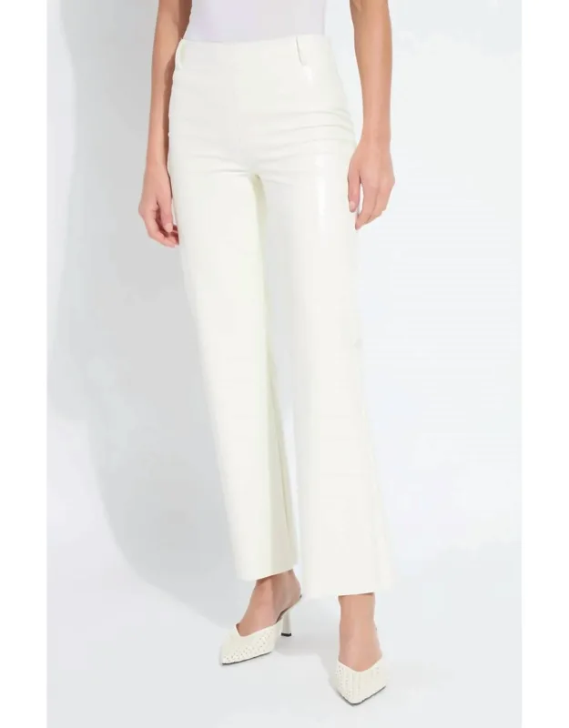 Amara Straight Flare Pant - High-rise, Pull-on Style