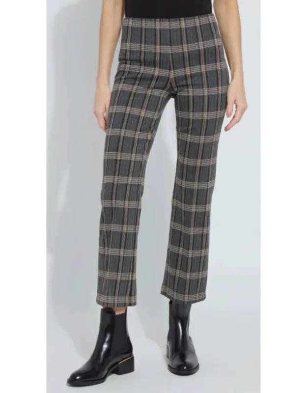 Ankle Pants In Equestrian Plaid