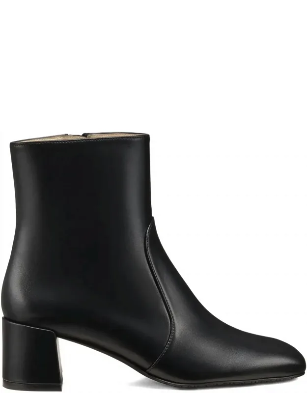 Maeve Zip Square-toe Ankle Boots