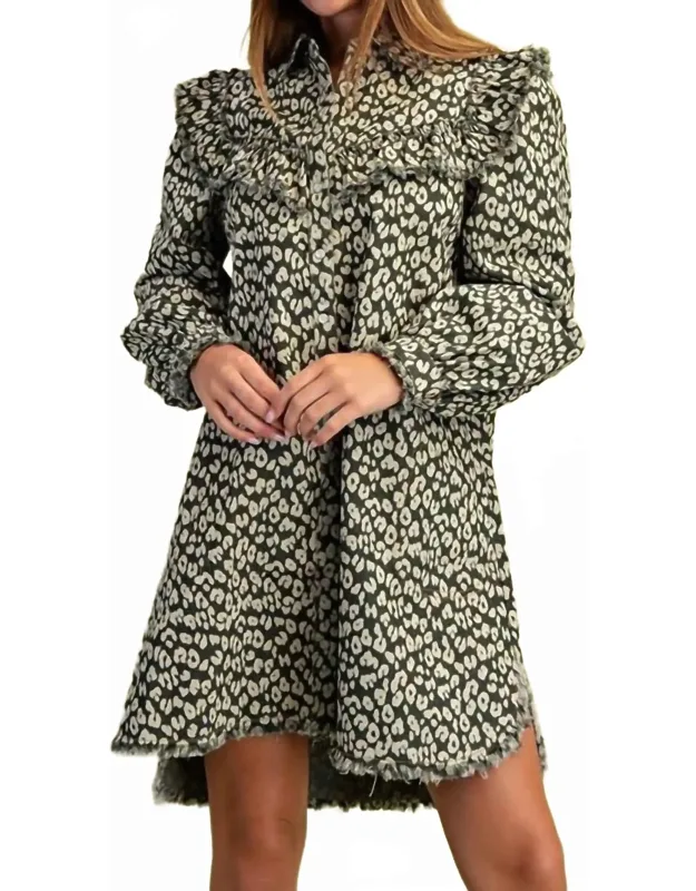 Rustic Ruffle Dress