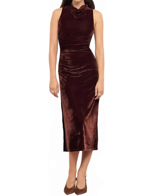 Sonja Velvet Midi Dress