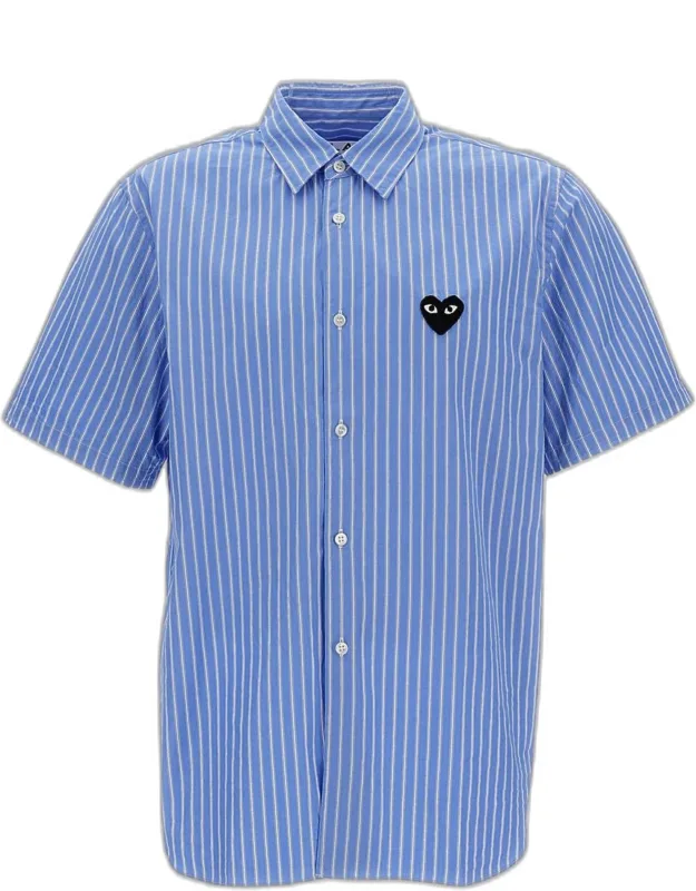 Striped Short-sleeve Shirt