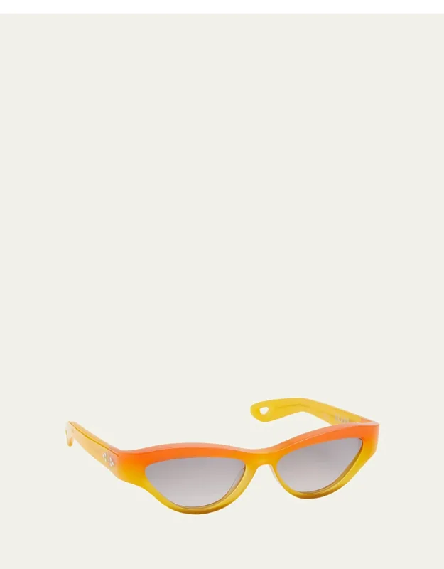 Slade Ombre Acetate Cat-eye Sunglasses