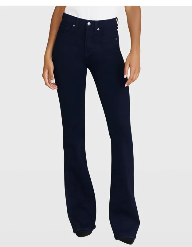 Beverly High-rise Skinny Flare Jeans