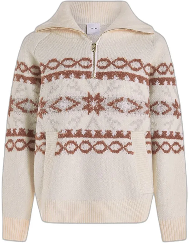 Fair Isle Half-zip Pullover