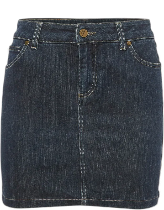 Denim Mini Skirt