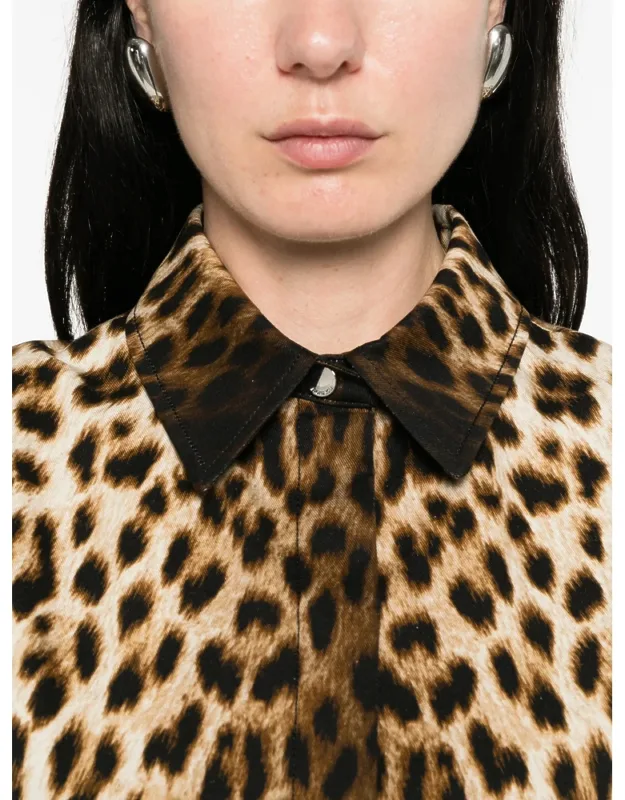 Animal-print Mini Dress