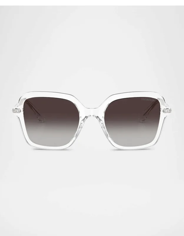 Crystal-embellished Acetate Square Sunglasses