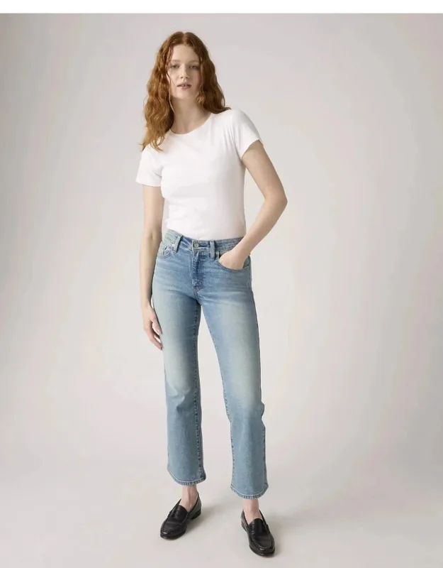 Kick Jeans High Rise Bootcut Zip Fly