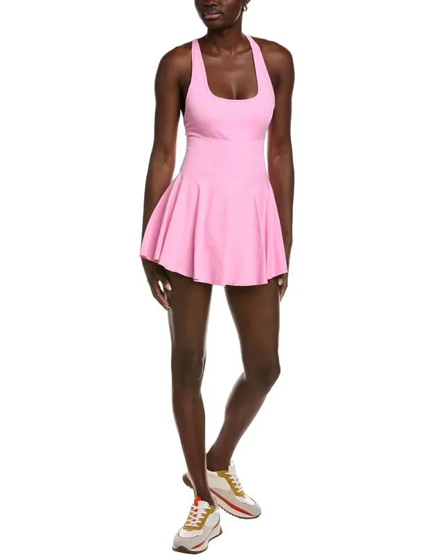Sleeveless Cross Back Pickle Ball Mini Dress