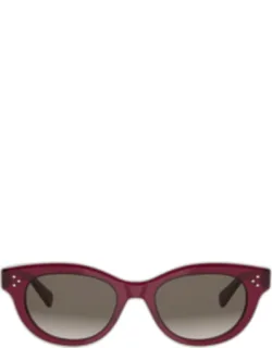3 Dots Round Sunglasses
