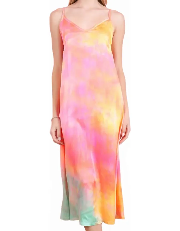 Silk Fanny Midi Dress