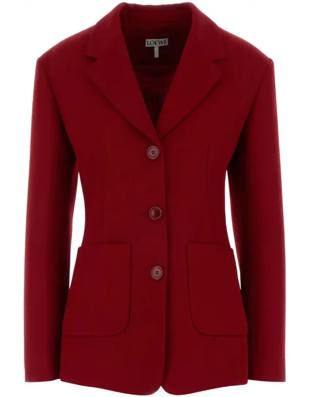 Wool Blend Blazer