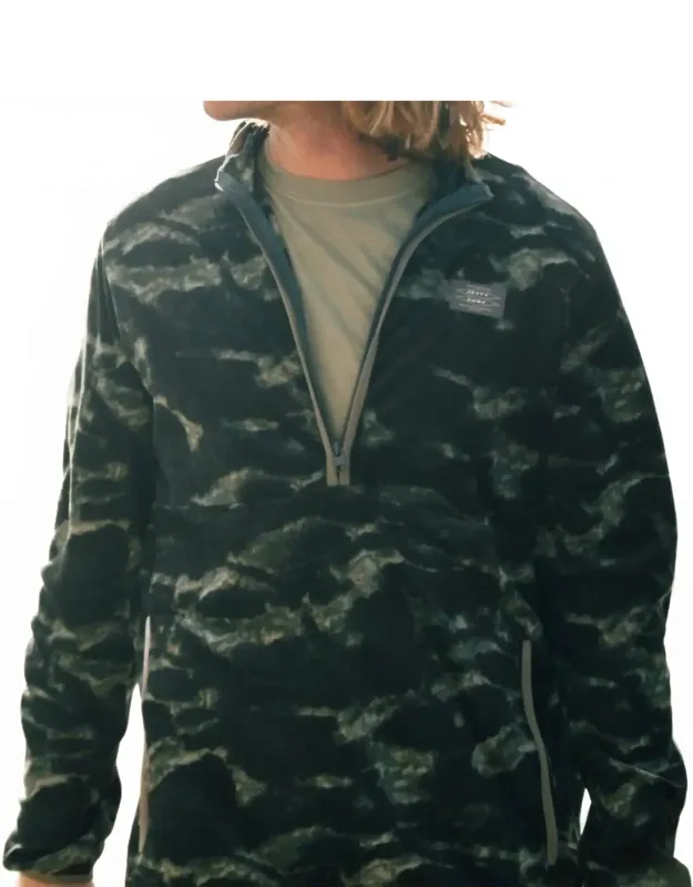 Fleece Quarter-zip Sweater
