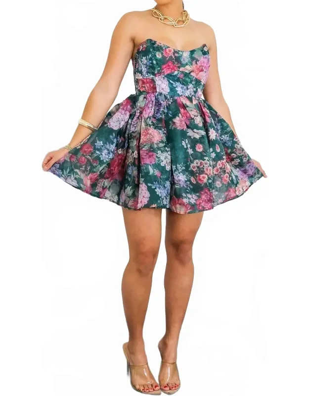 Fit And Flare Mini Dress