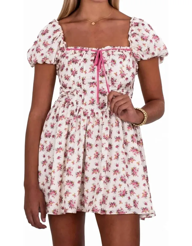 Floral Etienne Mini Dress