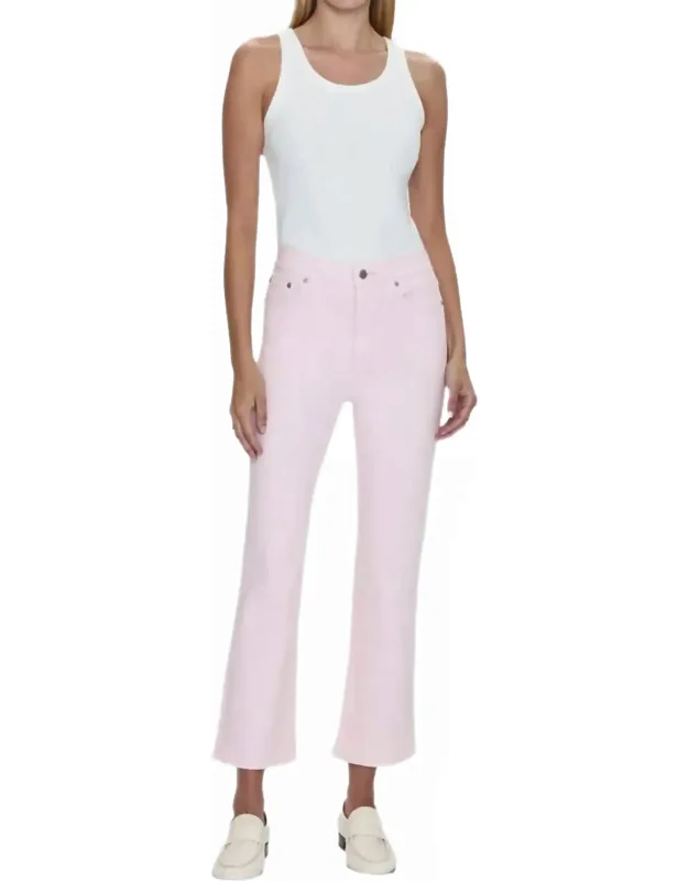 High Rise Crop Boot Jeans