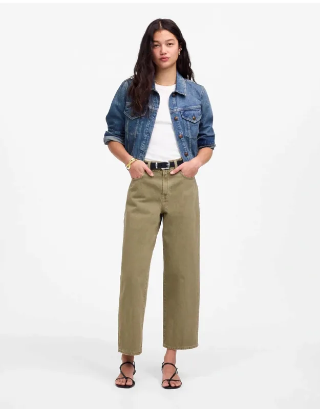 Perfect Vintage Jeans Wide Leg Cropped