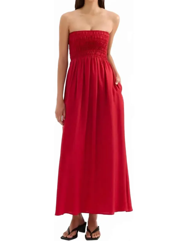 Zuri Tencel Maxi Dress