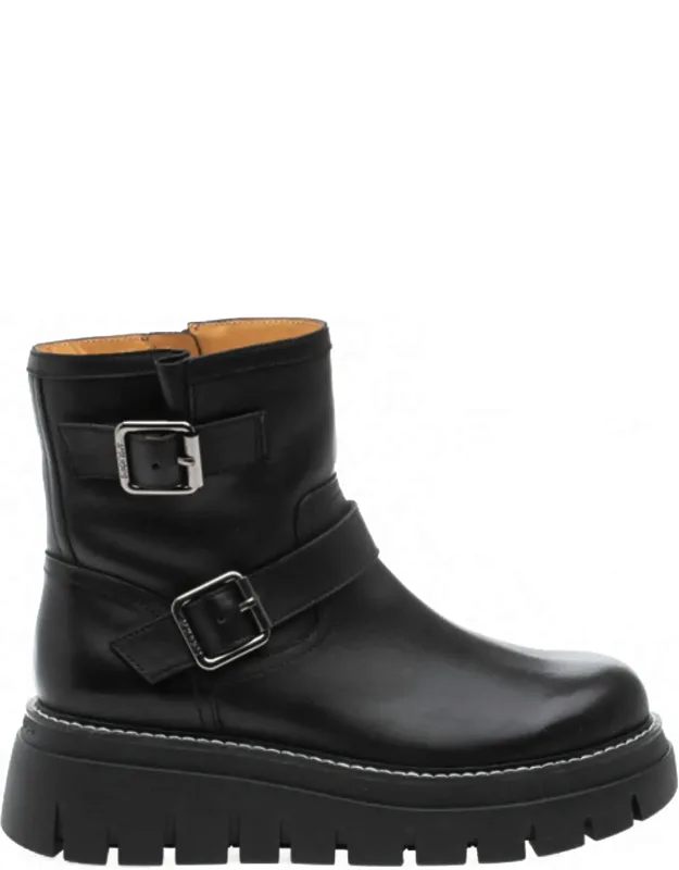 Leather Moto Boots