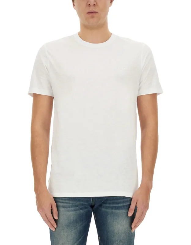 Boss T-shirt In Cotone