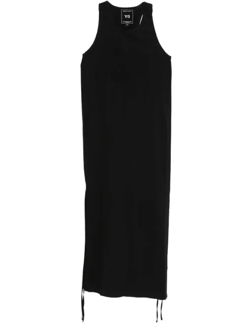 Racer Cinch Sleeveless Midi Dress