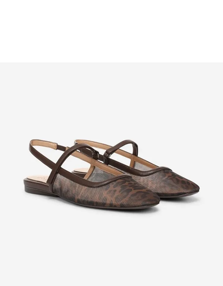 Connie Mary Jane Slingback Flats