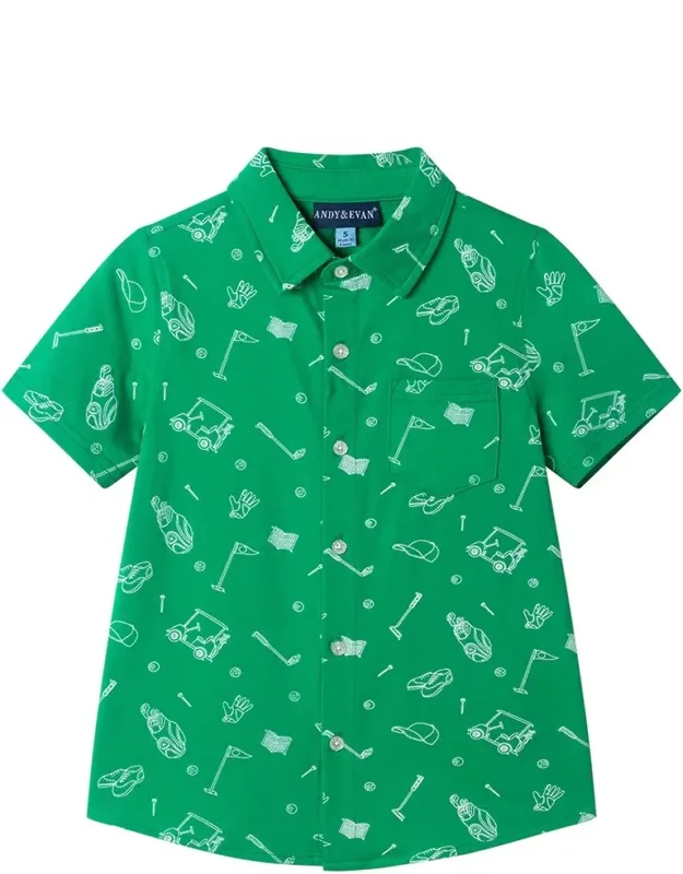 Printed Knit Shirt