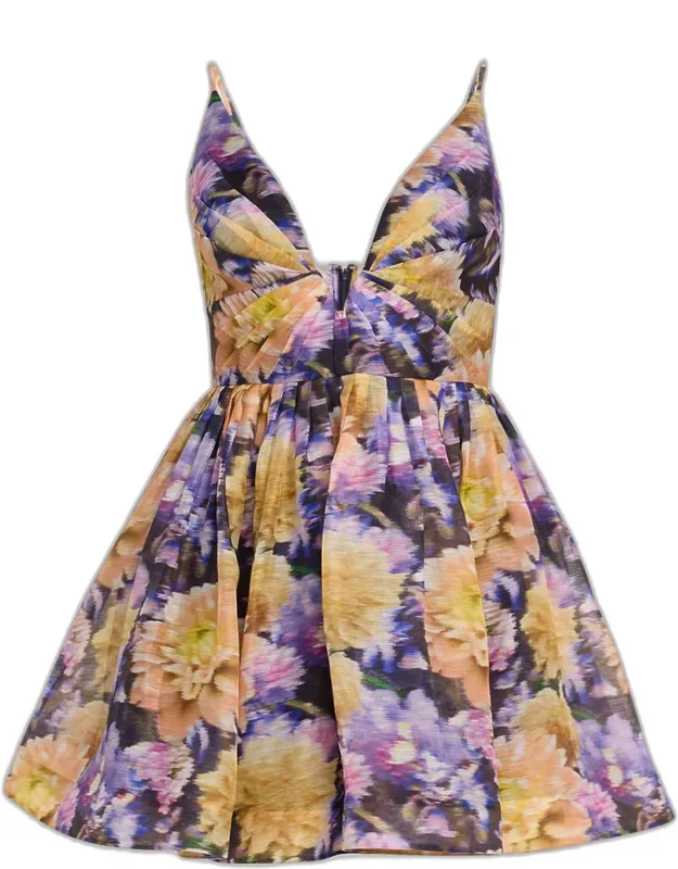 Luna V-neck Mini Dress