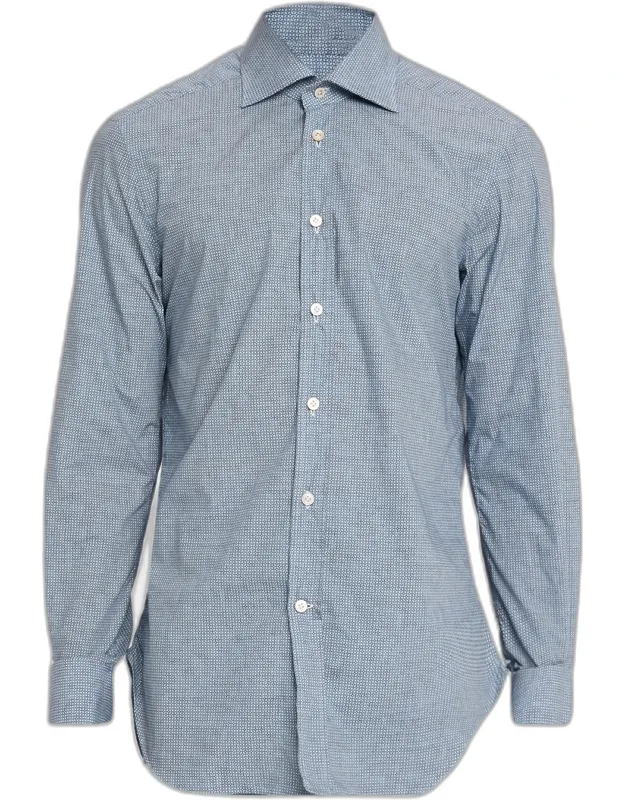 Geometric Circle Sport Shirt
