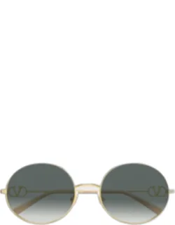 Vlogo Signature 56mm Metal Round Sunglasses