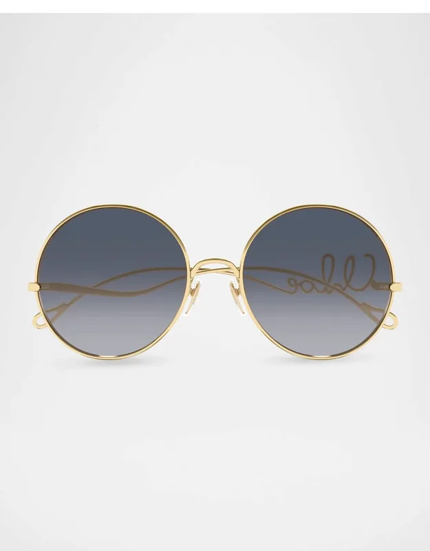 56mm Metal Round Sunglass